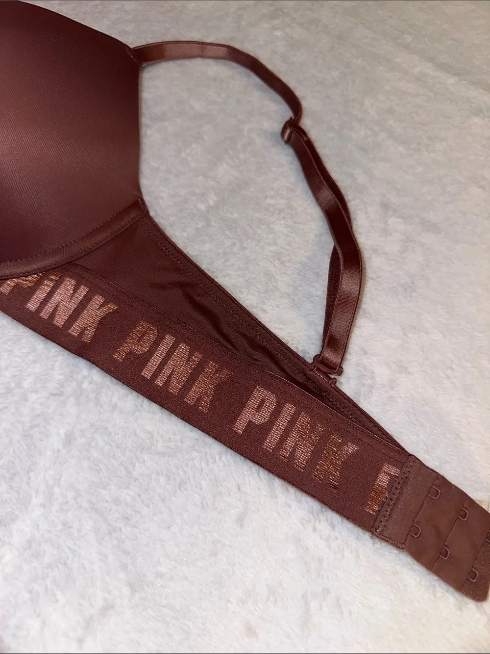 PINK Victoria's Secret Bra in Deep Brown